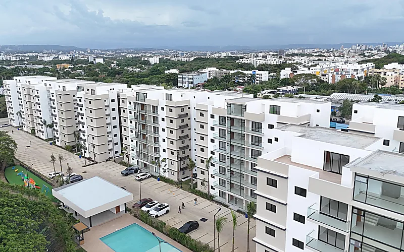 Vista aérea del conjunto Torre Real X